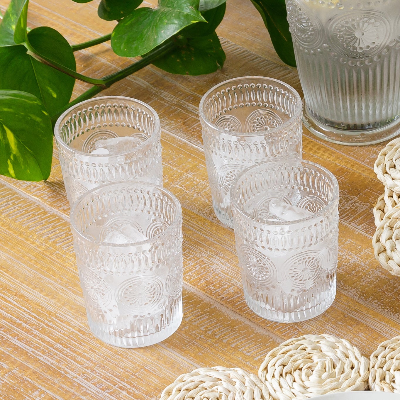 Vintage Inspired Drinking Glasses
