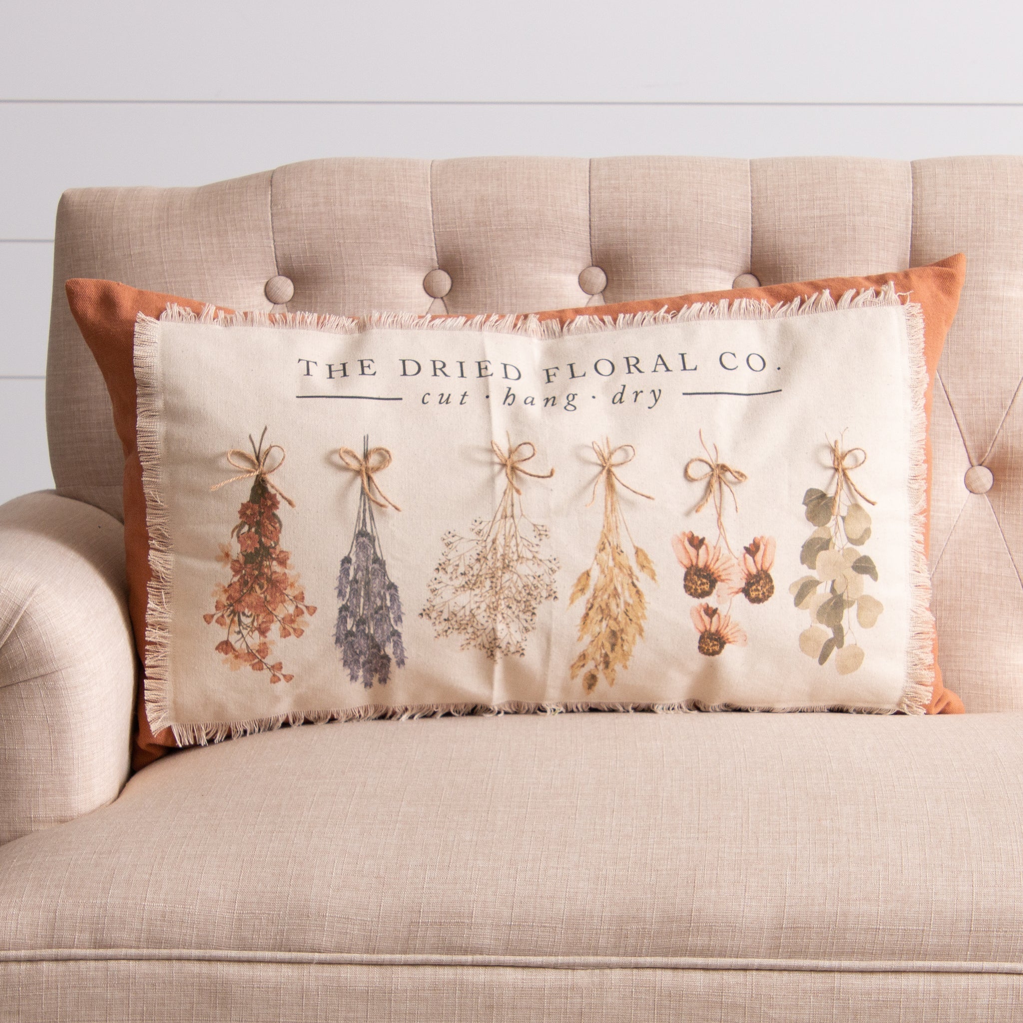 Dried Floral Co Lumbar Pillow