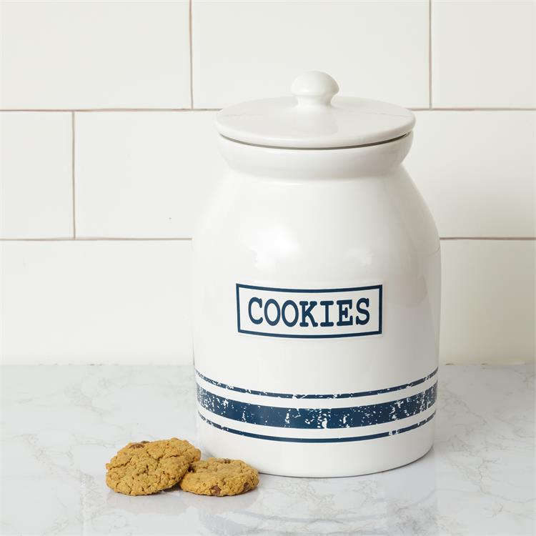 Hometown Blue Cookie Jar
