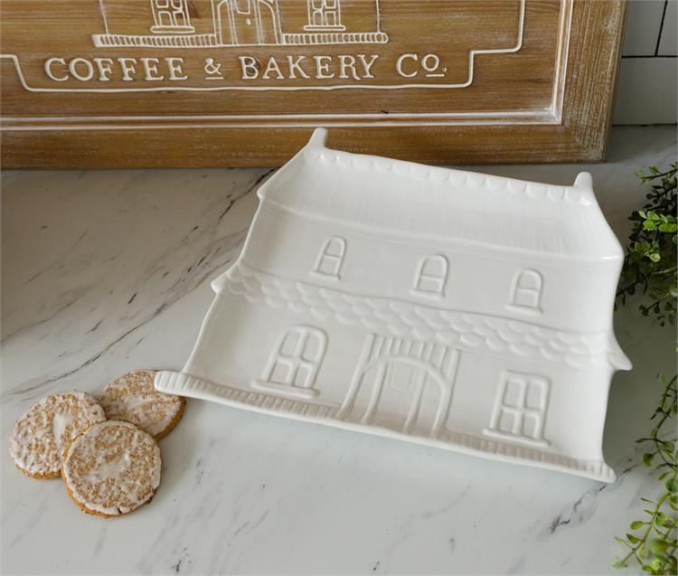 White Cottage House Platter