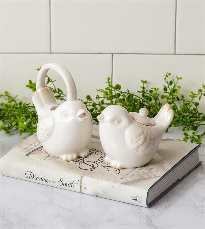 Songbird Sugar & Creamer (S/2)