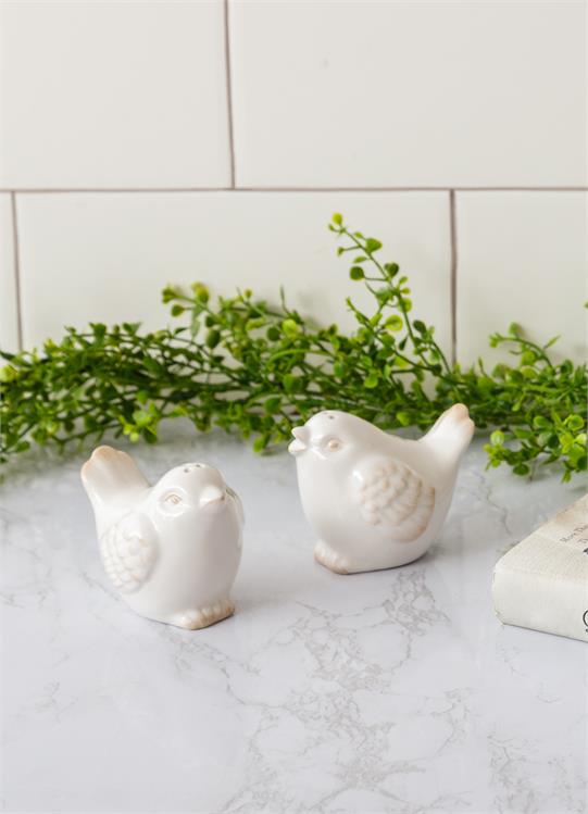 Songbird Salt & Pepper Shakers
