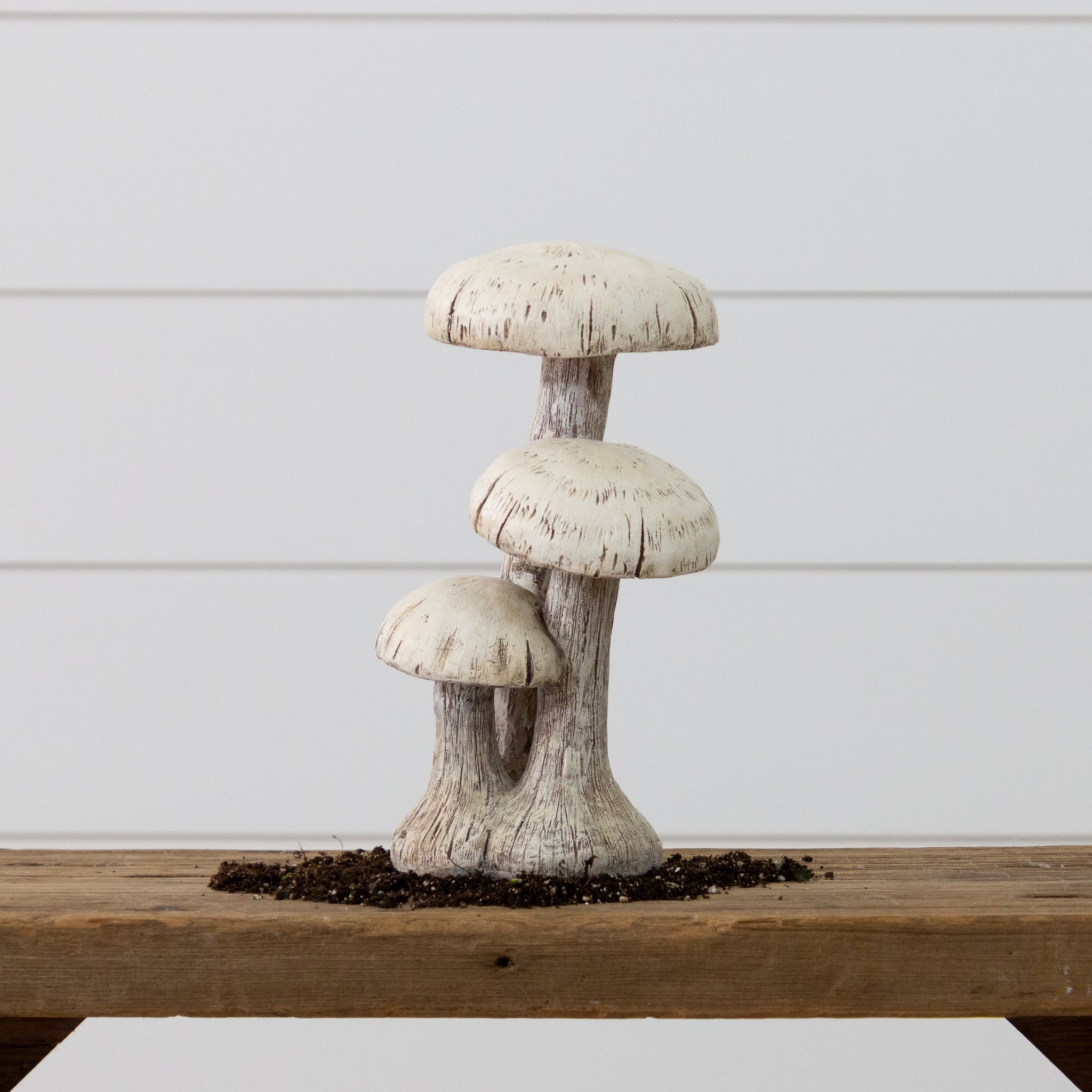 Mushroom Trio Statuary