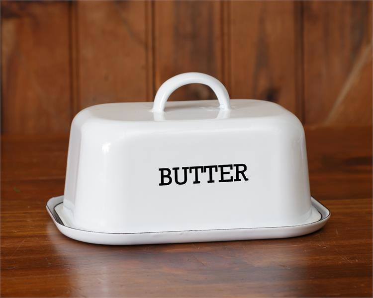 Enamel Butter Dish