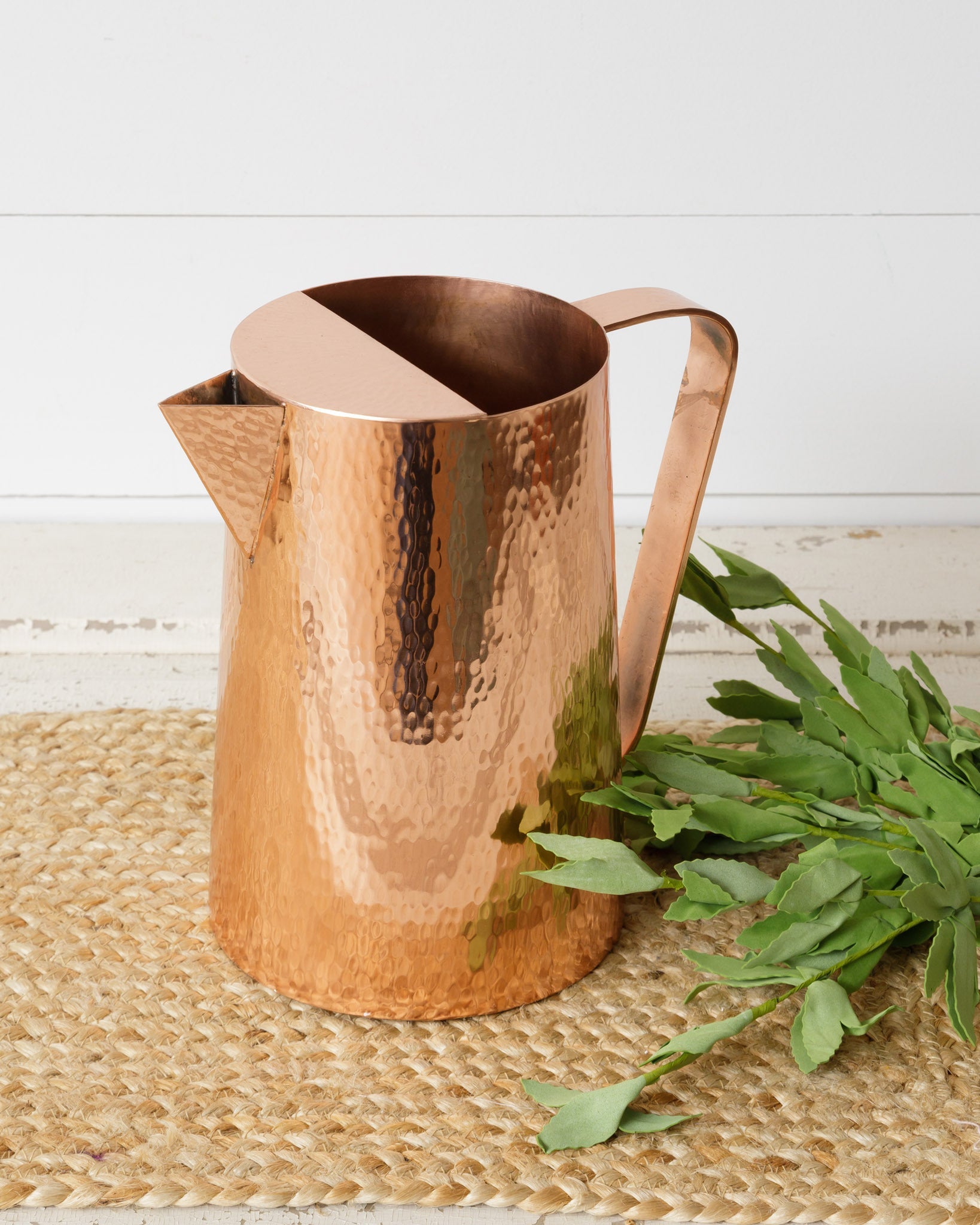 Hammered Copper Pitcher