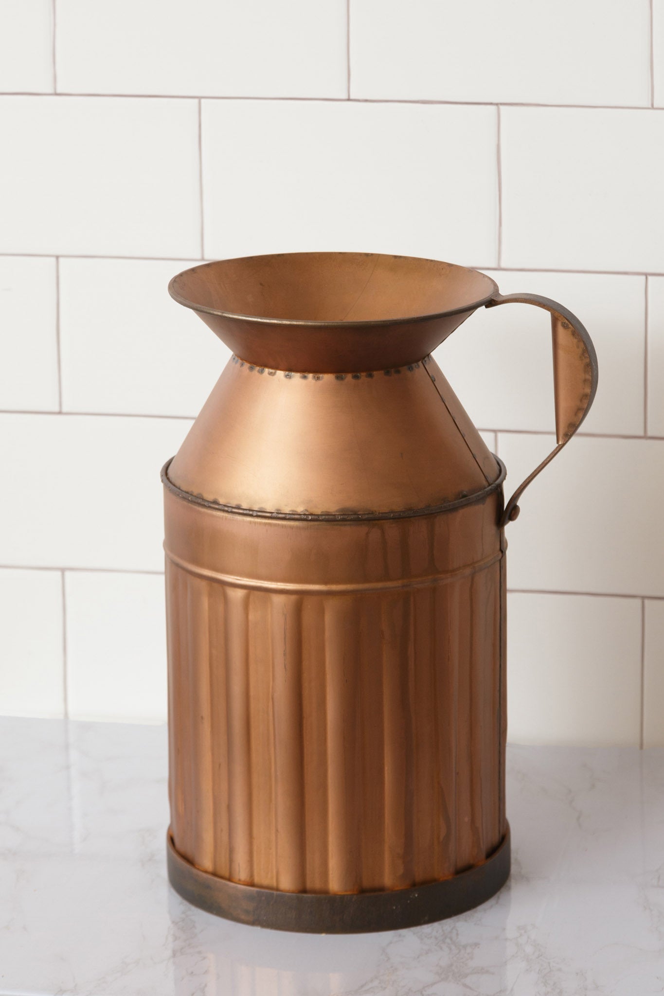 Weathered Copper Milkcan
