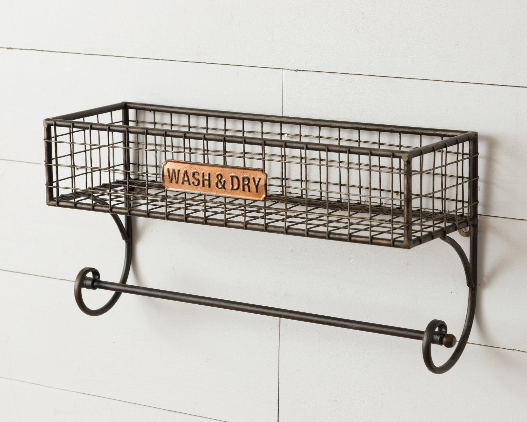 Weathered Copper Drying Rack