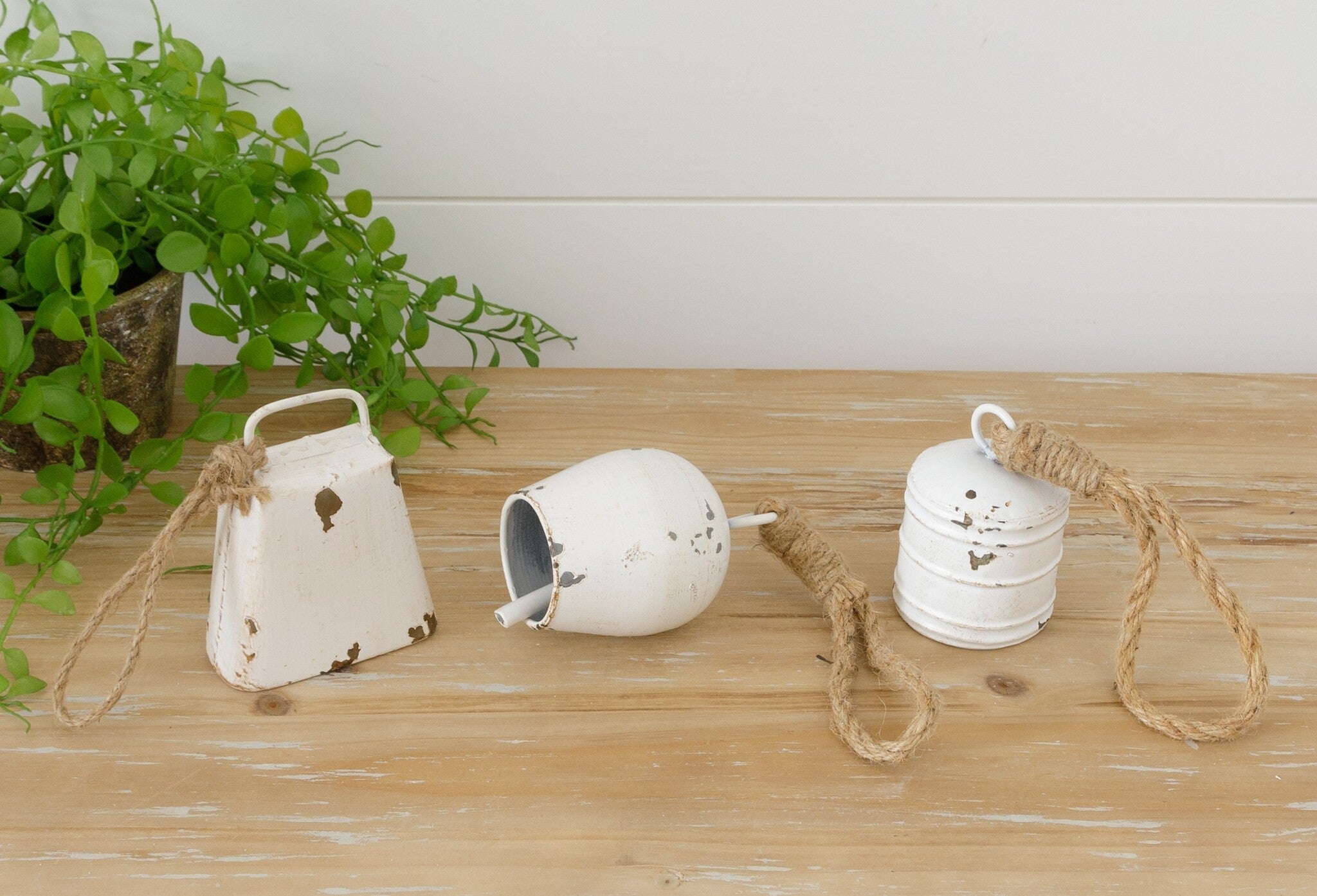 Distressed Cow Bells (S/3)