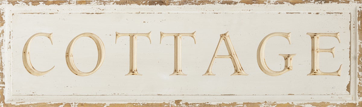 Distressed Cottage Wall Art