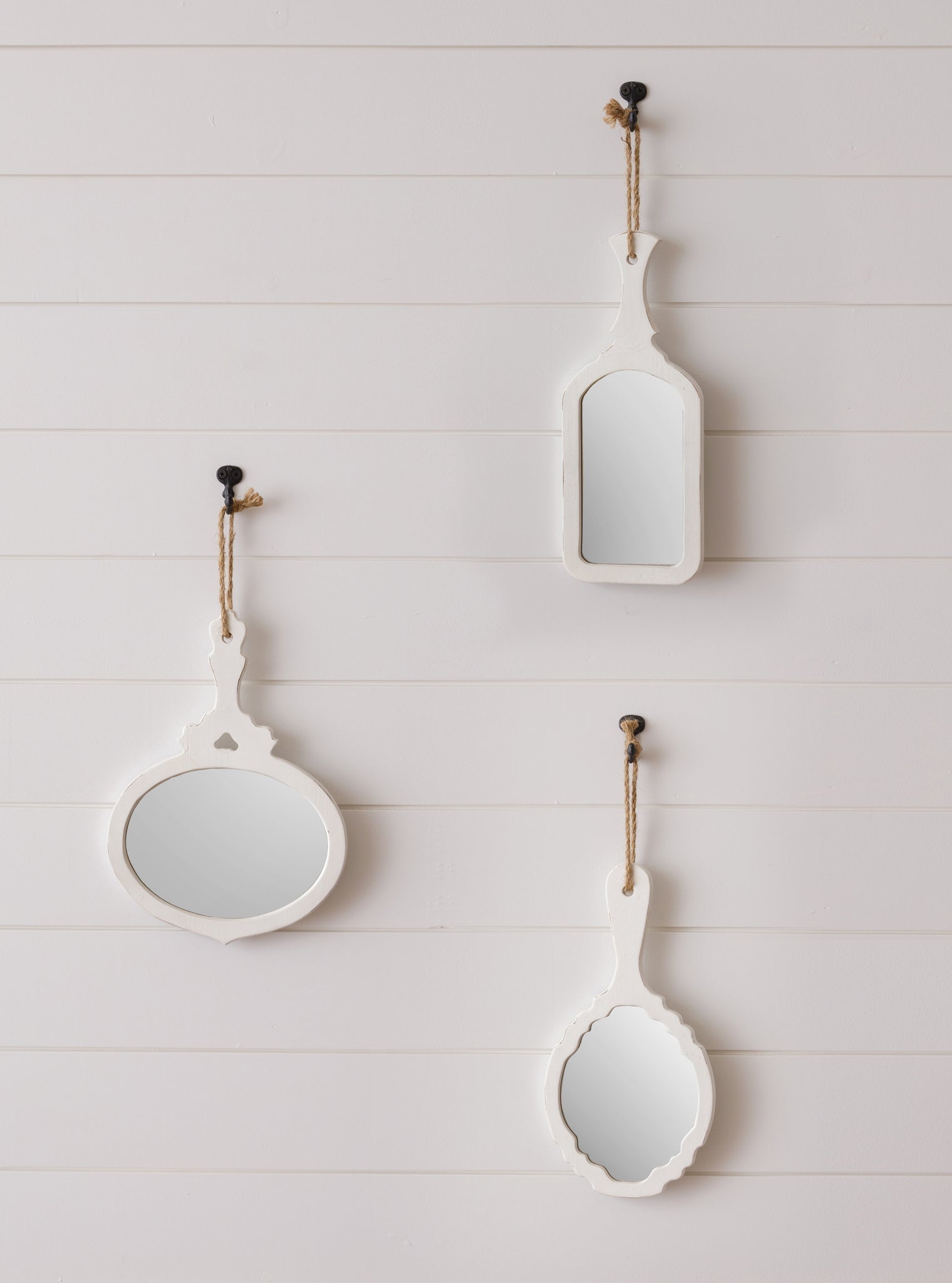 Vintage Hanging Mirrors (S/3)