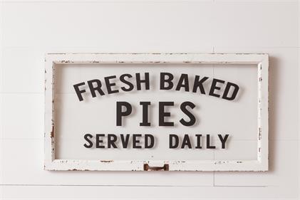 Fresh Baked Pies Window