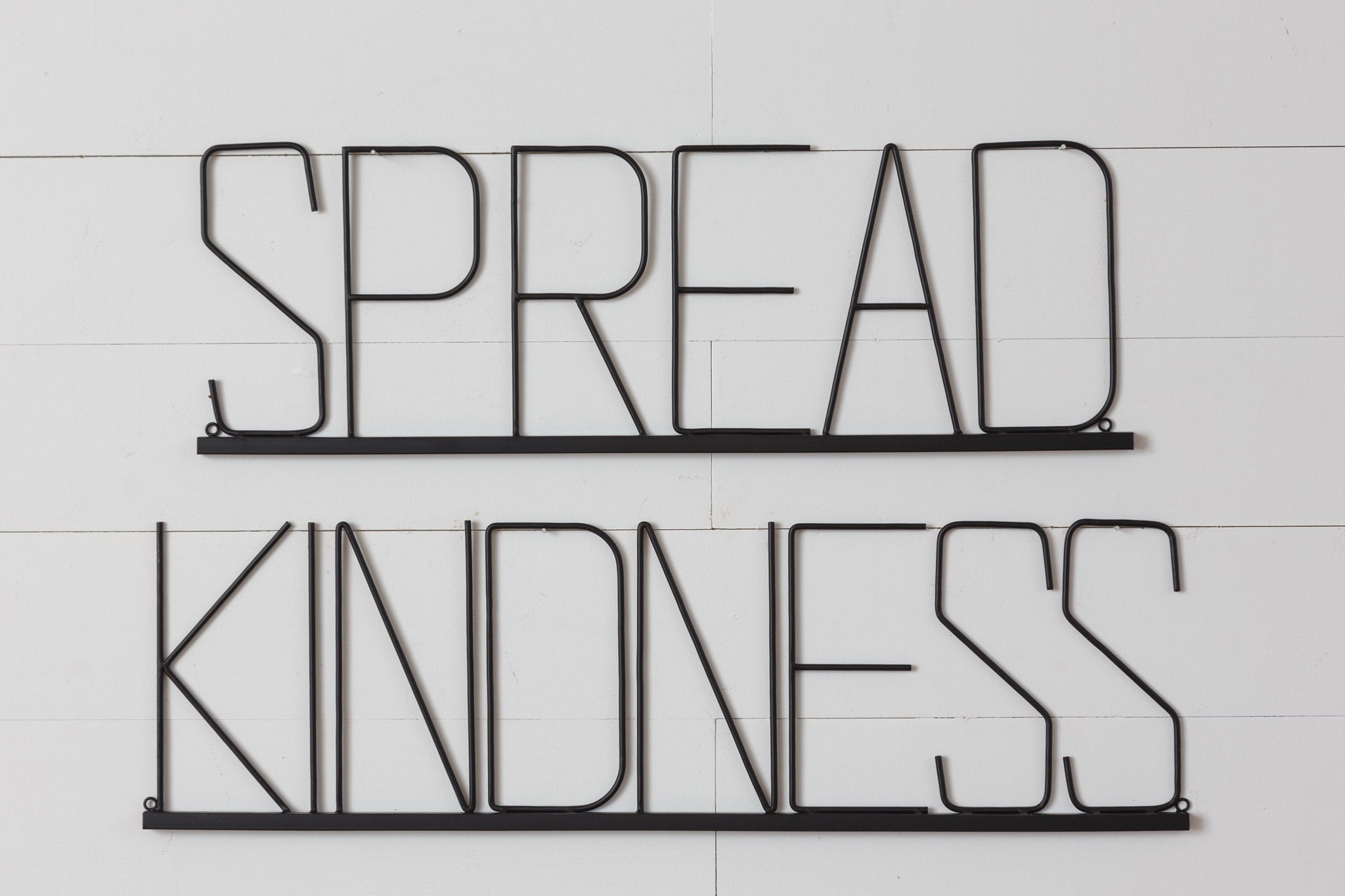 Iron "Spread Kindness" Wall Art