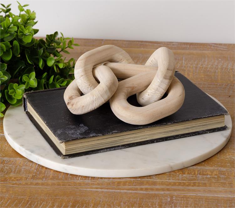 Decorative Wood Chain Link