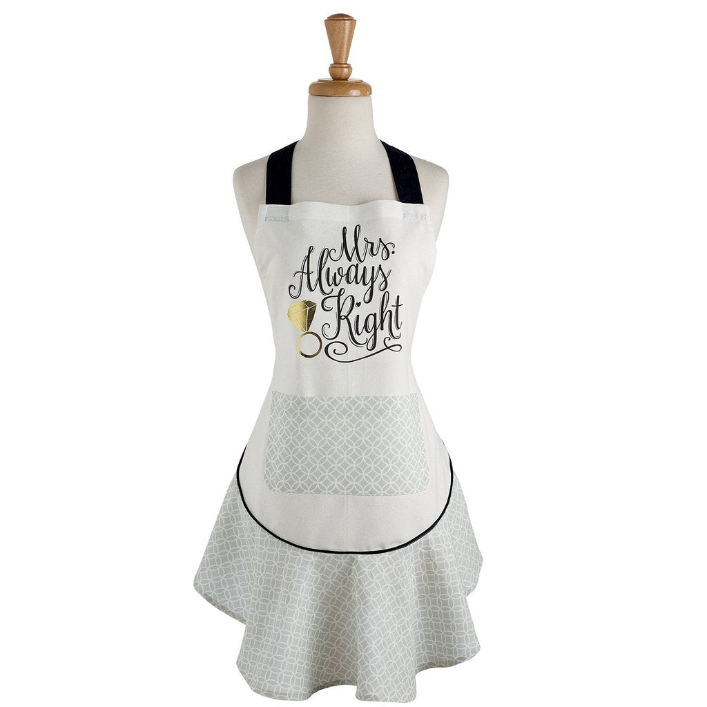 Mrs. Always Right Ruffle Apron (5609842999453)