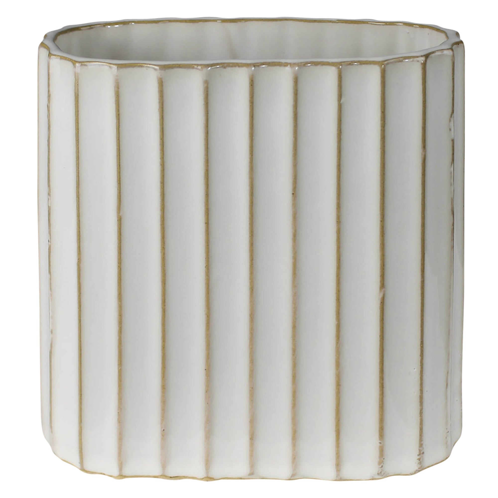 Caro Ribbed Vase (S)