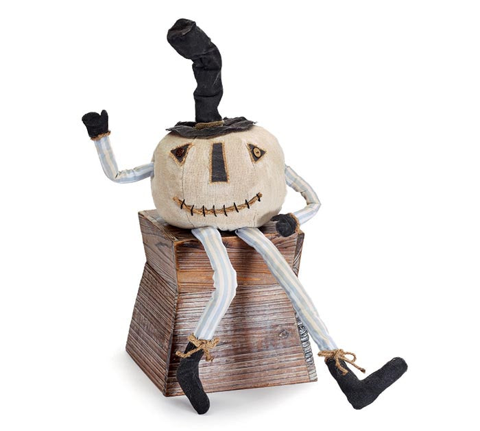 Vintage Jack O Lantern Sitting Character
