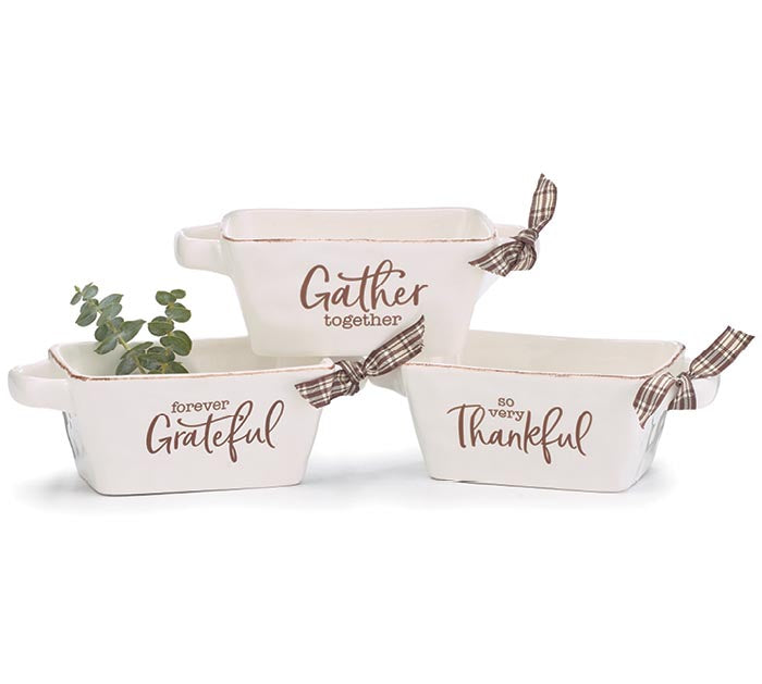 Thanksgiving Bakeware - Gift Loafs (S/3)