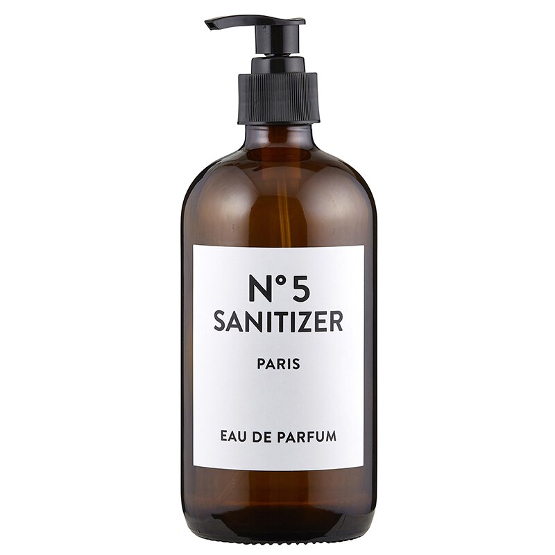No.5 Sanitizer Bottle w/ Label