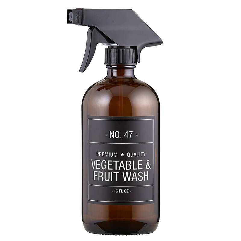 No.47 Vegetable Wash Bottle w/ Label