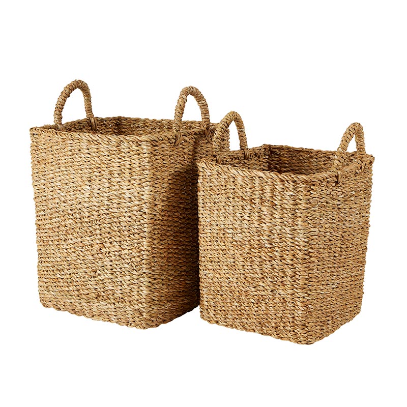 Seagrass Tub Basket Storage (S/3)