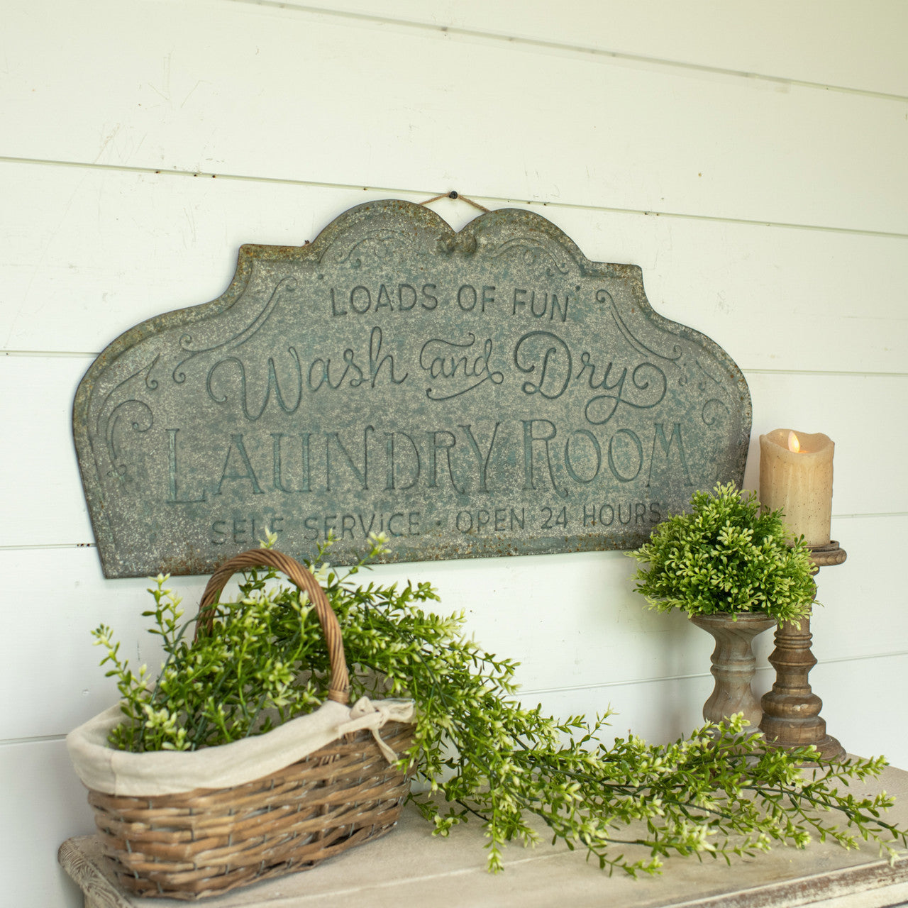 Oversized Loads of Fun Laundry Wall Art