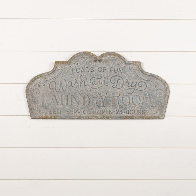 Vintage Style Laundry Room Wall Art
