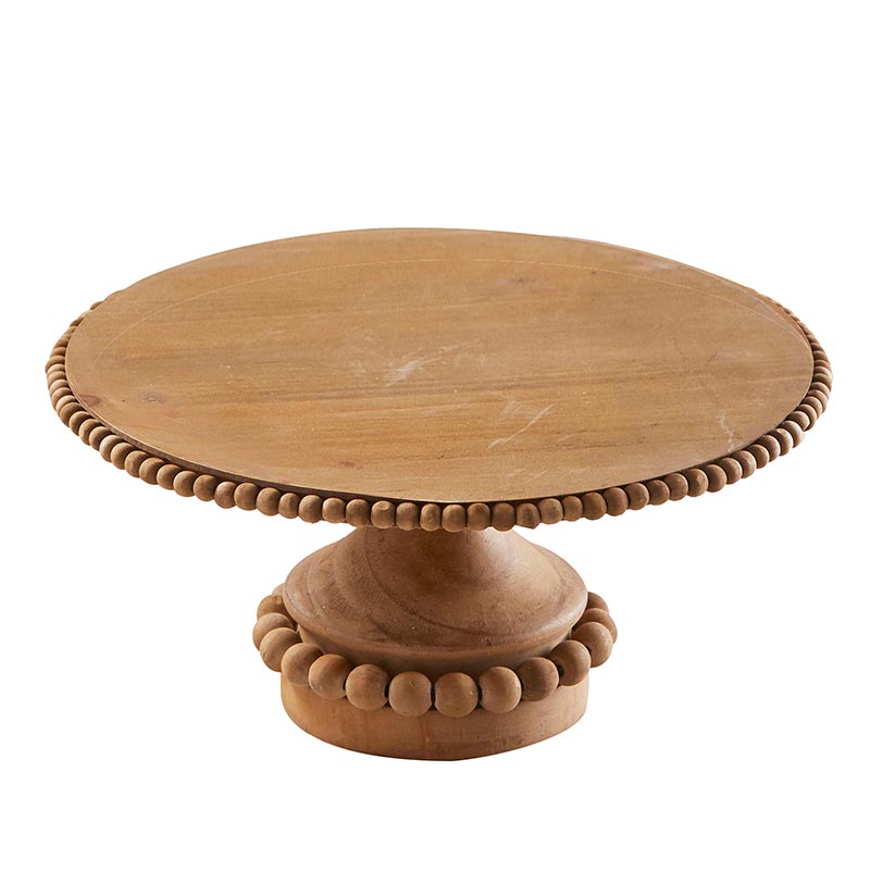 Small Beaded Cake Stand (Round)