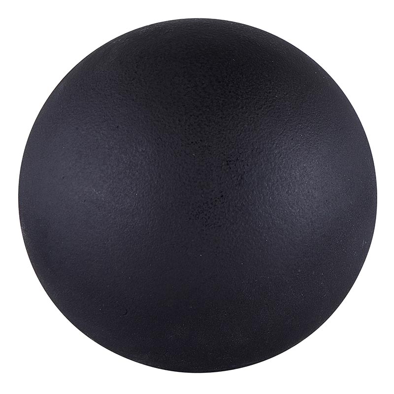 Solid Glass Décor Ball - Matte Black