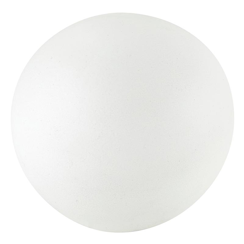Solid Glass Décor Ball - Matte White