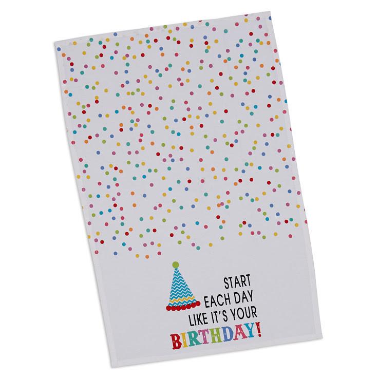Birthday! Printed Dishtowels