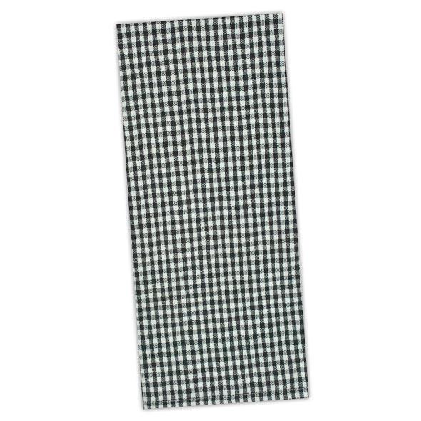 Black Chef Check Dishtowel