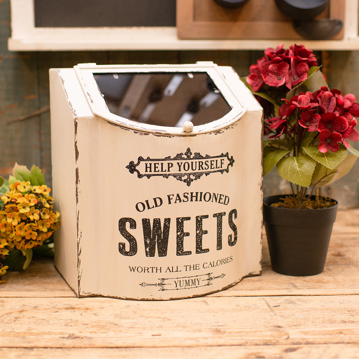 Old Fashion Sweets Bin