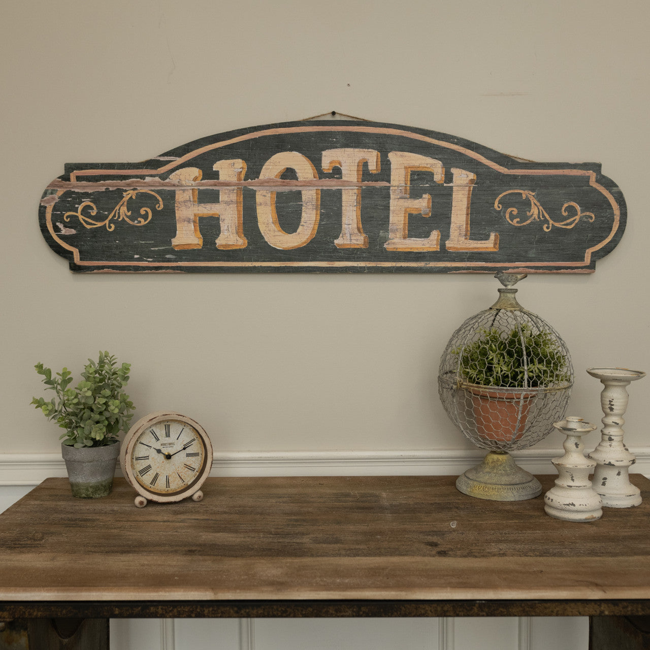 Vintage Inspired Hotel Wall Art