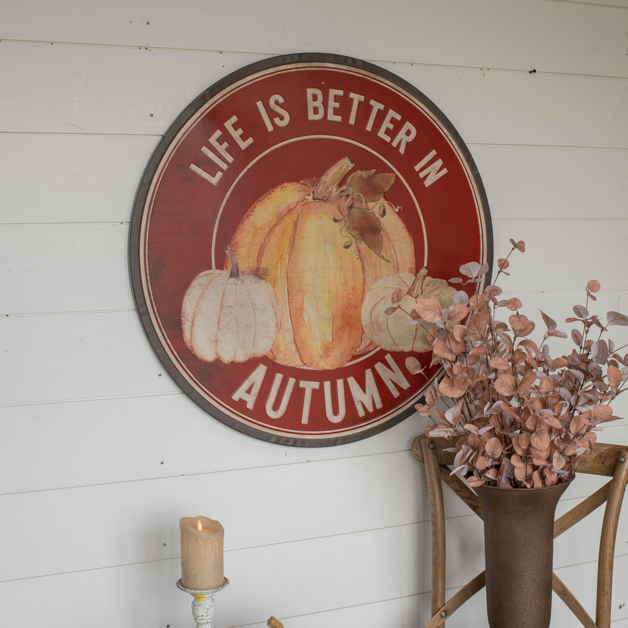 32" Better In Autumn Wall Art
