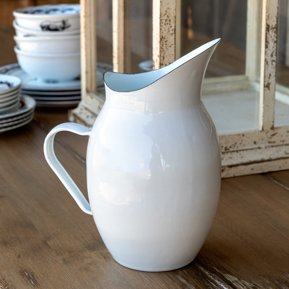 Farmhouse Enamelware Pitcher (5610079912093)