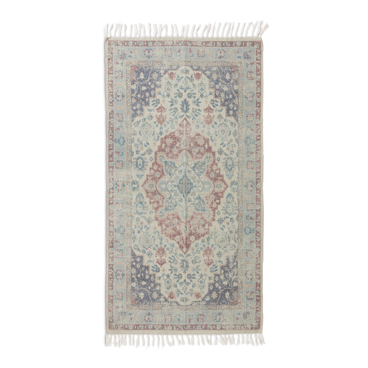 Antique Inspired Cotton Rug