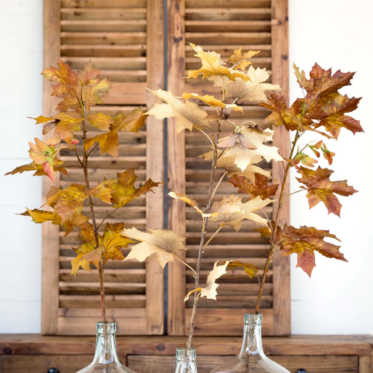Oversized Autumn Leaf Stems