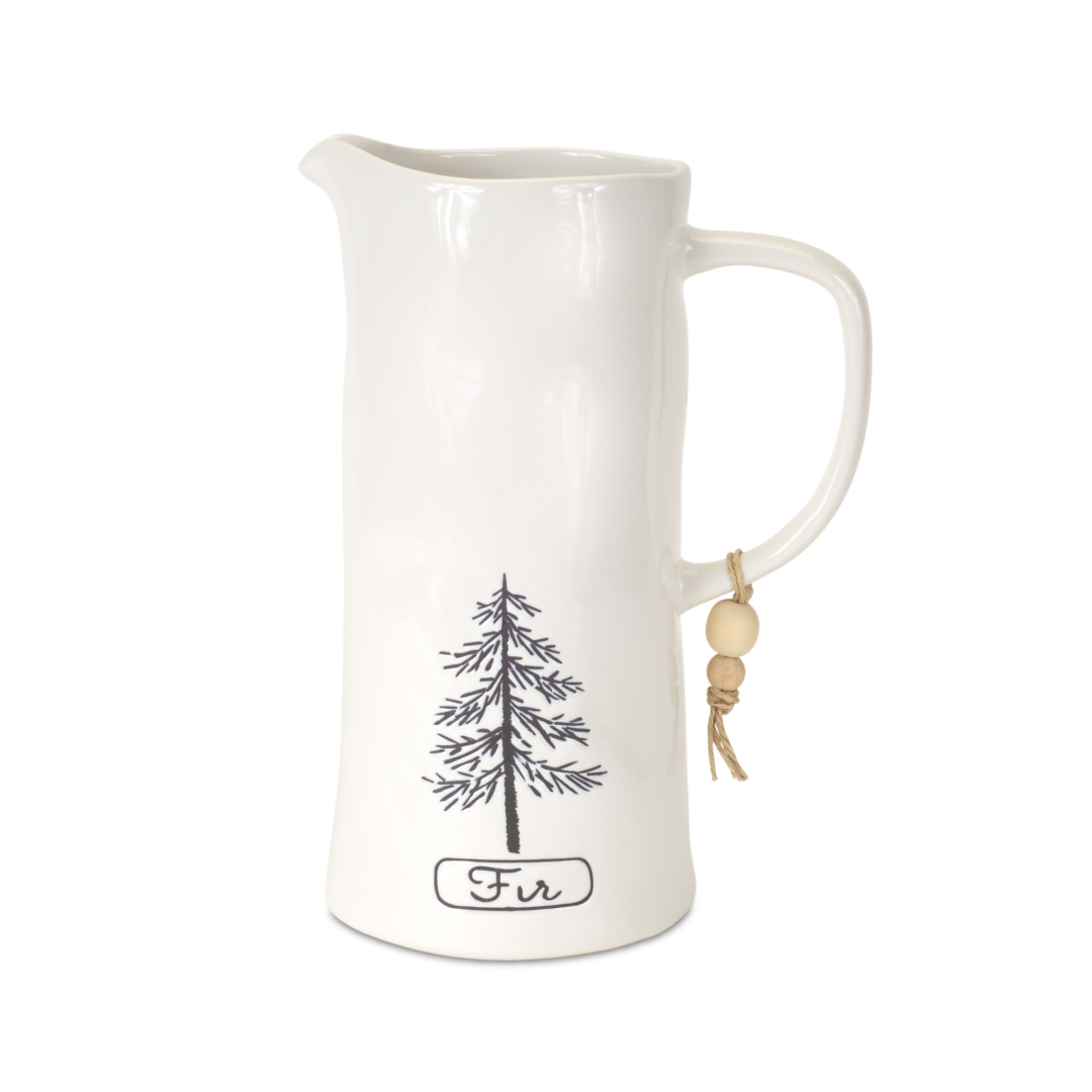 Black Tree Label Fir Pitcher