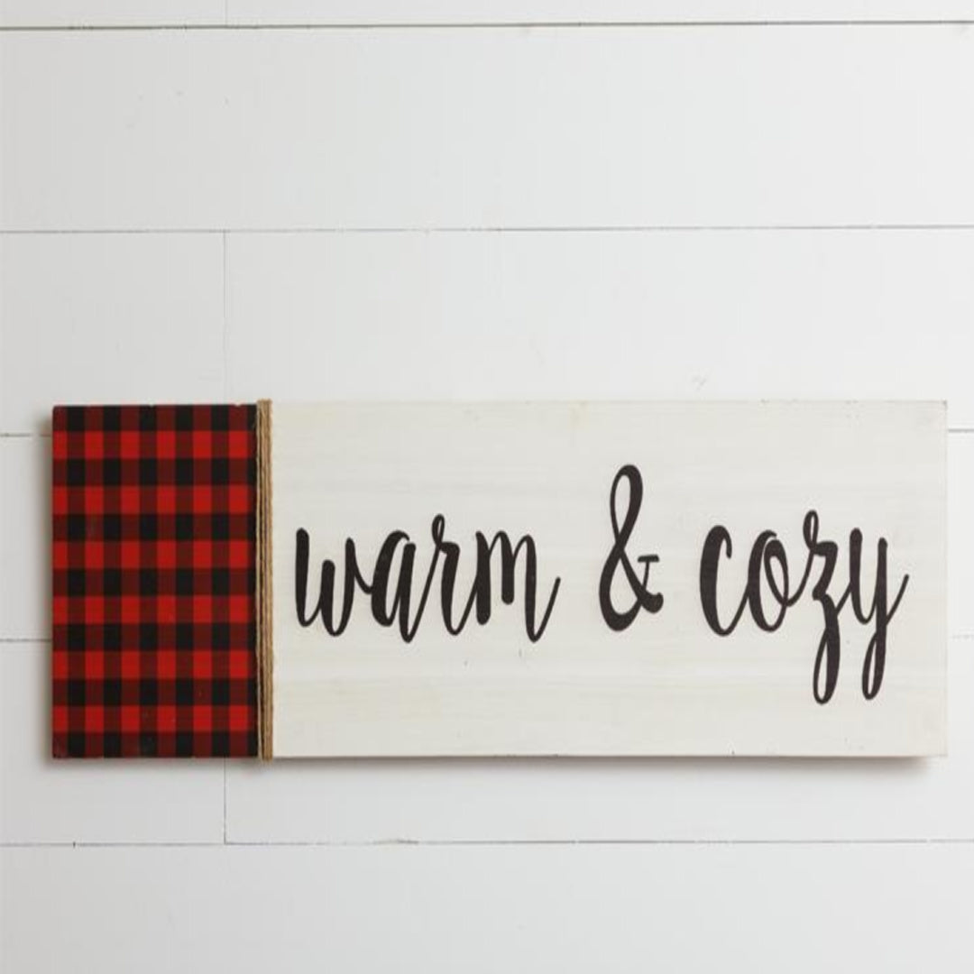 Warm and Cozy Plaid Wall Decor