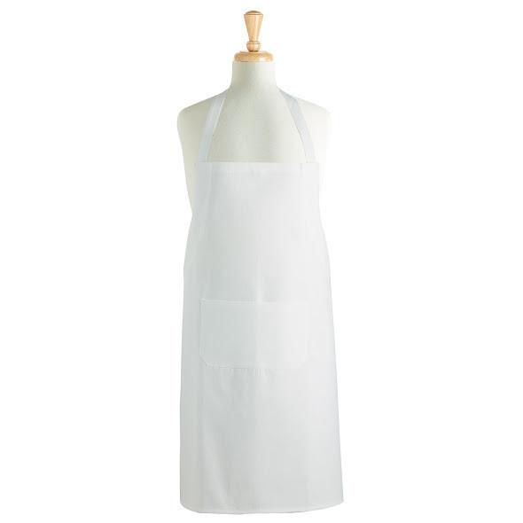 White Chino Apron (5609844605085)
