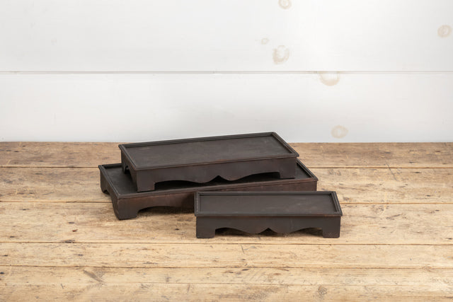 Rectangular Riser Trays (S/3)