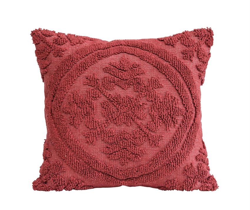 18" Square Cotton Chenille Pillow (5610007167133)