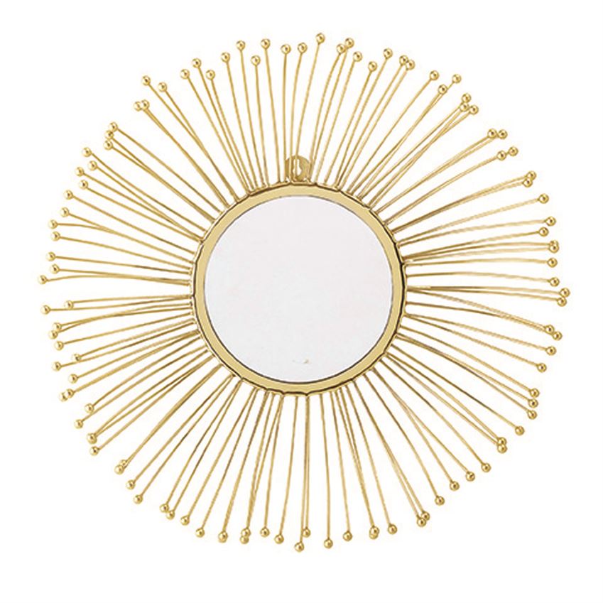 24" Metal Sunburst Mirror (5610008281245)
