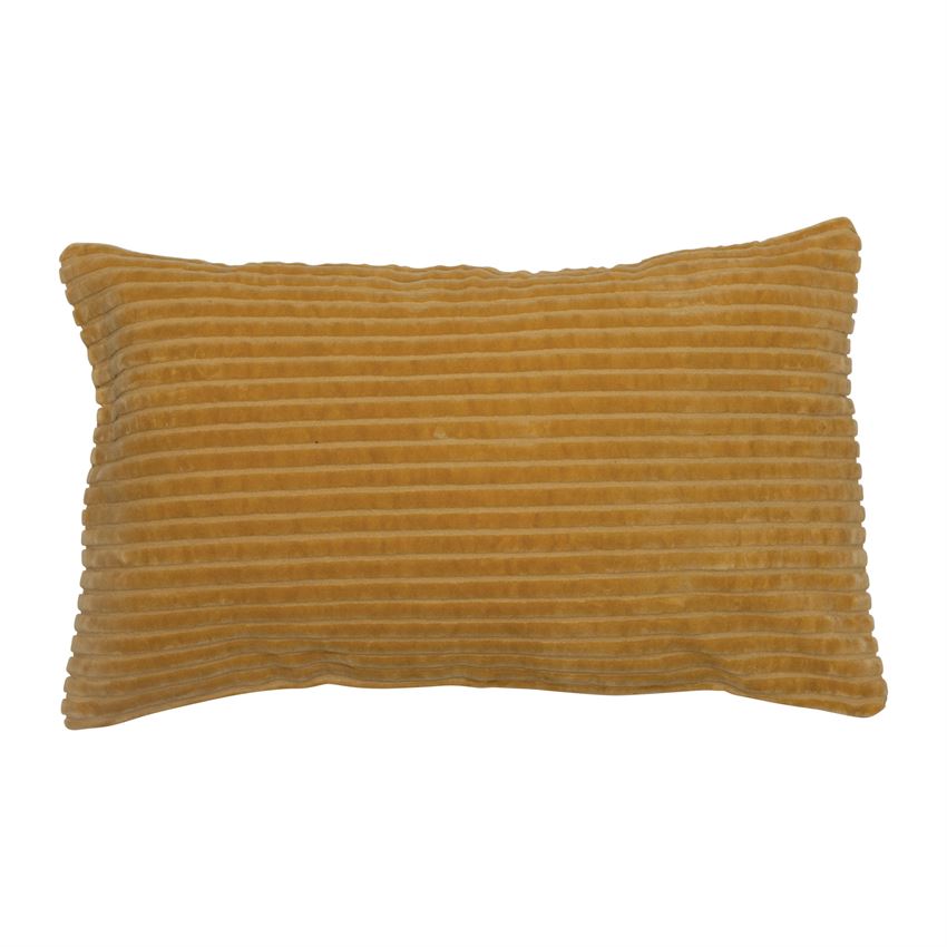 Corduroy Wide Lumbar Pillow