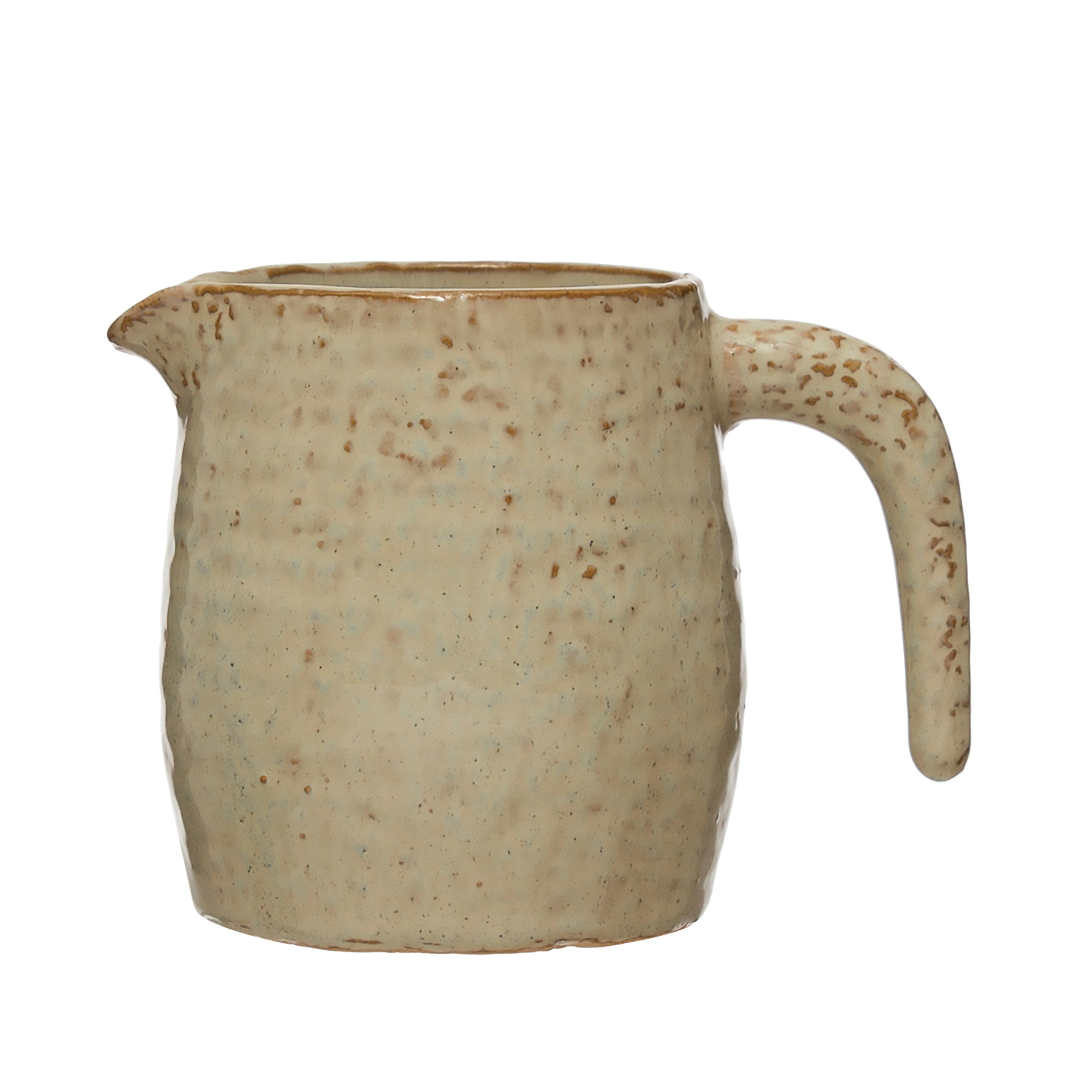 Rustic Stoneware Pitcher