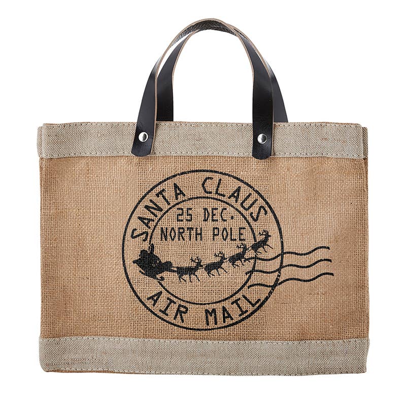 Santa Claus Air Mail Market Tote