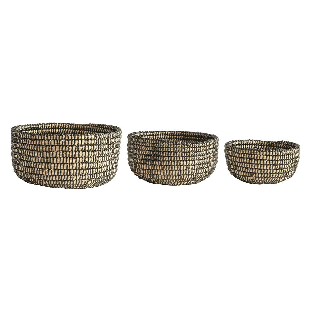 Black & White Baskets (Set of 3) (5610035085469)