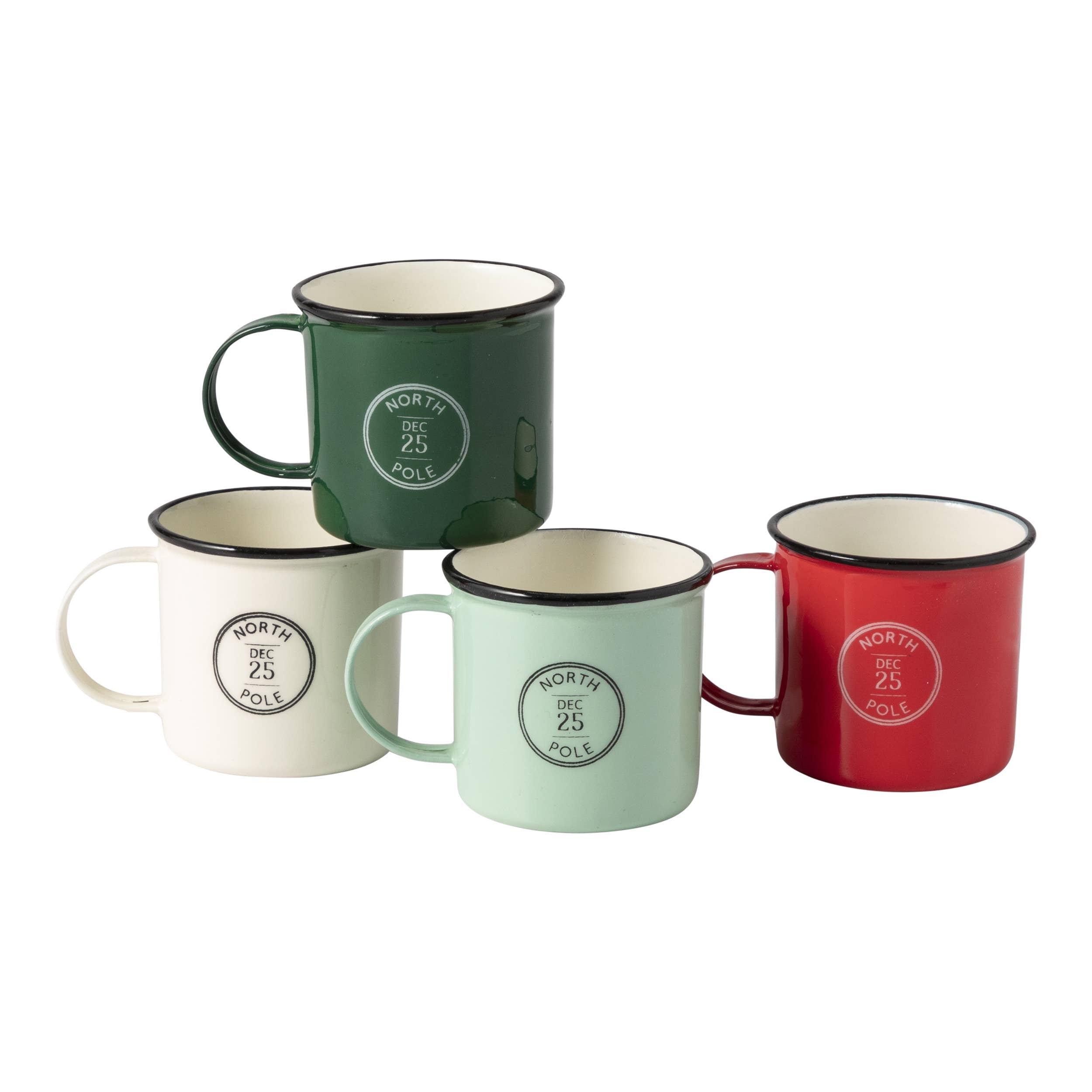 North Pole Campfire Mini Mug (S/4)