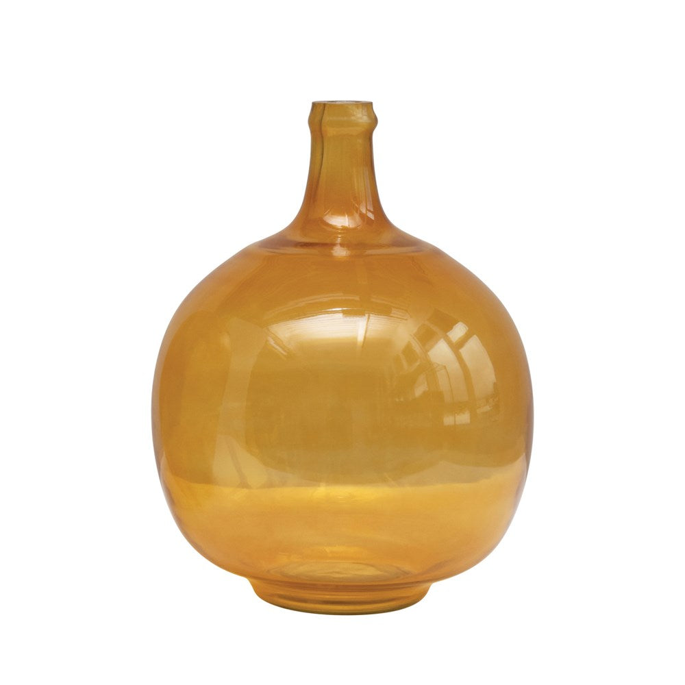 Mustard Glass Bottle