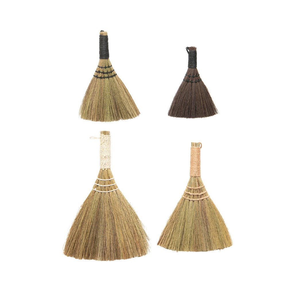 Wrapped Whisk Brooms - Neutral (S/4)